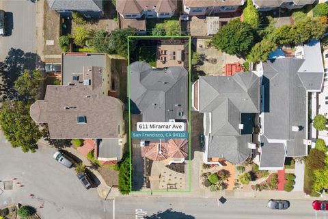 Tiny photo for 611 Miramar Avenue, SAN FRANCISCO, CA 94112 (MLS # ML82025600)