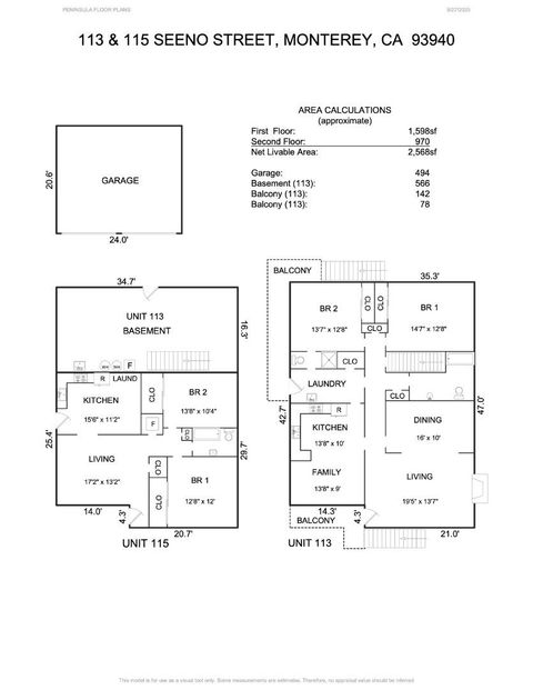 Tiny photo for 113 Seeno Street, MONTEREY, CA 93940 (MLS # ML82035199)