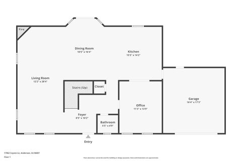 Tiny photo for 17962 Coyote Lane, ANDERSON, CA 96007 (MLS # ML82048597)