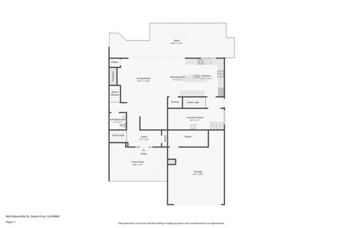 Tiny photo for 404 Esmeralda Drive, Santa Cruz, CA 95060 (MLS # ML82051104)
