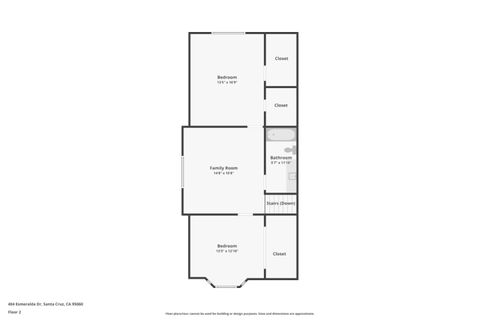 Tiny photo for 404 Esmeralda Drive, Santa Cruz, CA 95060 (MLS # ML82051104)