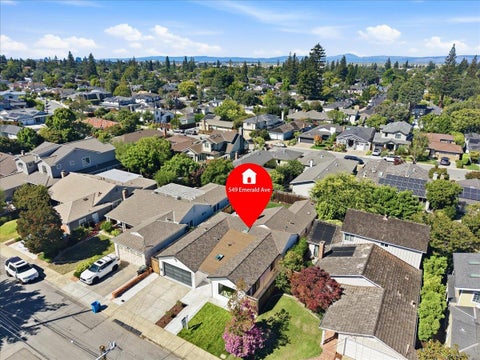 Tiny photo for 549 Emerald Avenue, San Carlos, CA 94070 (MLS # ML82039922)