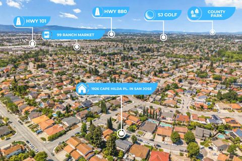 Tiny photo for 1926 Cape Hilda Place, SAN JOSE, CA 95133 (MLS # ML82043144)