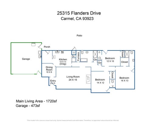 Tiny photo for 25315 Flanders Drive, CARMEL, CA 93923 (MLS # ML82065074)