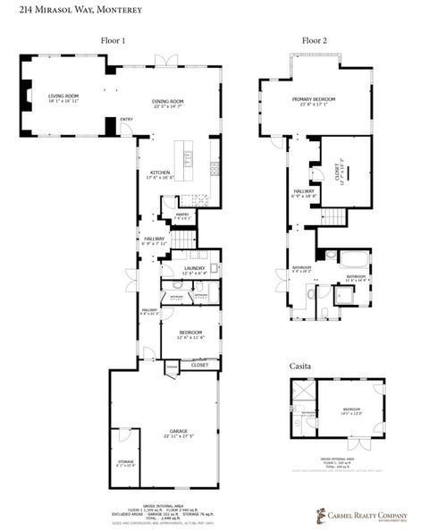 Tiny photo for 214 Mirasol Way, MONTEREY, CA 93940 (MLS # ML82029307)
