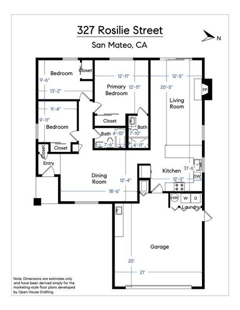 Tiny photo for 327 Rosilie Street, San Mateo, CA 94403 (MLS # ML82033976)
