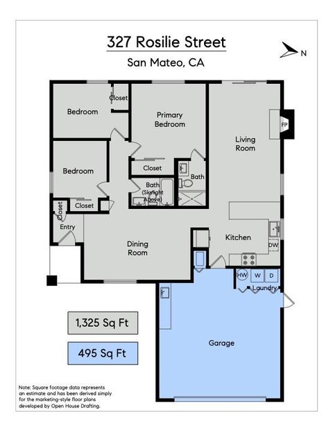 Tiny photo for 327 Rosilie Street, San Mateo, CA 94403 (MLS # ML82033976)