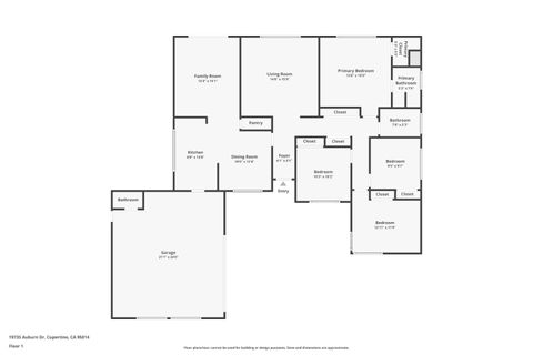 Tiny photo for 19735 Auburn Drive, CUPERTINO, CA 95014 (MLS # ML82035247)