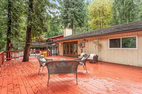 Tiny photo for 261 Saint Francis Drive, BOULDER CREEK, CA 95006 (MLS # ML82024624)