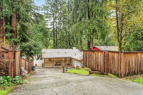 Tiny photo for 261 Saint Francis Drive, BOULDER CREEK, CA 95006 (MLS # ML82024624)