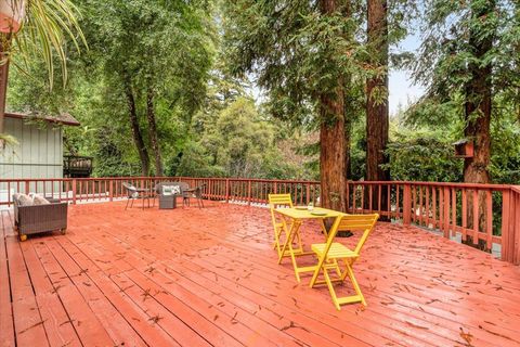 Tiny photo for 261 Saint Francis Drive, BOULDER CREEK, CA 95006 (MLS # ML82024624)