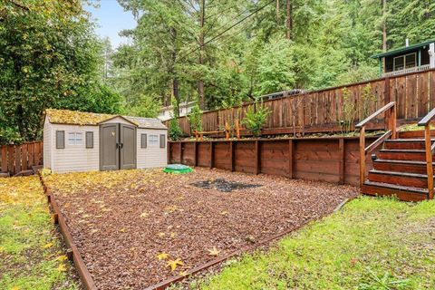 Tiny photo for 261 Saint Francis Drive, BOULDER CREEK, CA 95006 (MLS # ML82024624)