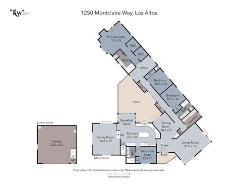 Tiny photo for 1250 Montclaire Way, LOS ALTOS, CA 94024 (MLS # ML82041464)