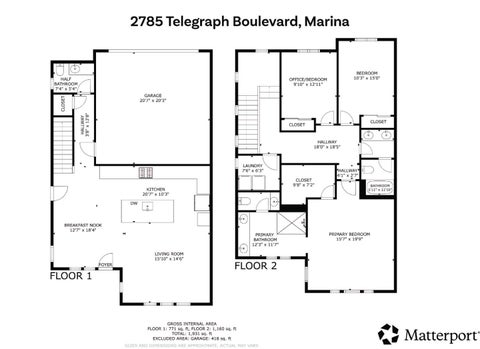 Tiny photo for 2785 Telegraph Boulevard, MARINA, CA 93933 (MLS # ML82039228)