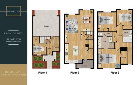 Tiny photo for 270 Ariana Place, Mountain View, CA 94043 (MLS # ML82043981)