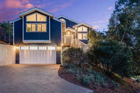 Tiny photo for 3338 Oak Knoll Drive, REDWOOD CITY, CA 94062 (MLS # ML82035045)