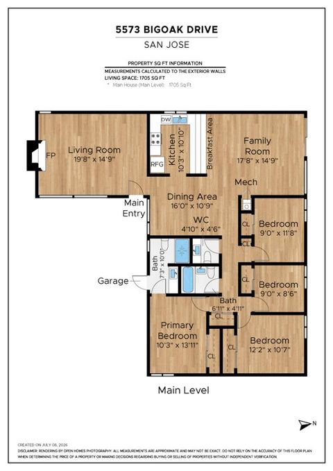 Tiny photo for 5573 Bigoak Drive, SAN JOSE, CA 95129 (MLS # ML82053672)
