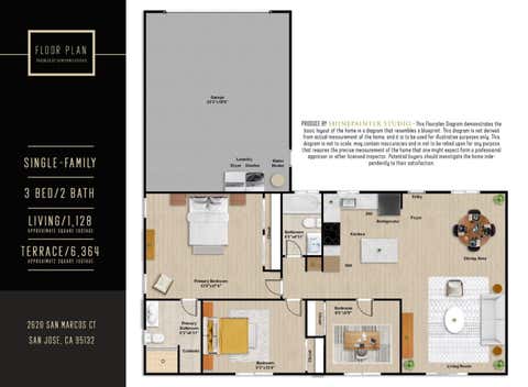 Tiny photo for 2620 San Marcos Court, SAN JOSE, CA 95132 (MLS # ML82048145)
