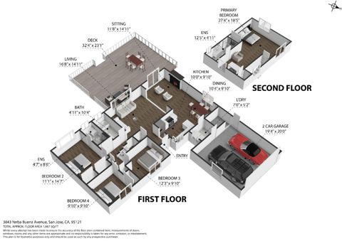 Tiny photo for 3843 Yerba Buena Avenue, SAN JOSE, CA 95121 (MLS # ML82022765)