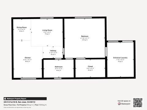 Tiny photo for 345 N 21st Street, San Jose, CA 95112 (MLS # ML82062806)