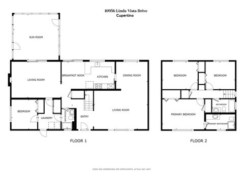 Tiny photo for 10936 Linda Vista Drive, CUPERTINO, CA 95014 (MLS # ML82058939)