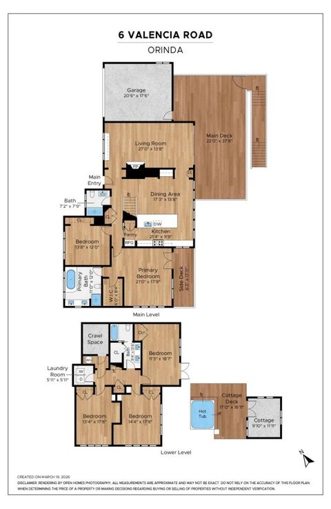 Tiny photo for 6 Valencia Road, Orinda, CA 94563 (MLS # ML82038808)