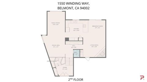 Tiny photo for 1550 Winding Way, BELMONT, CA 94002 (MLS # ML82046731)