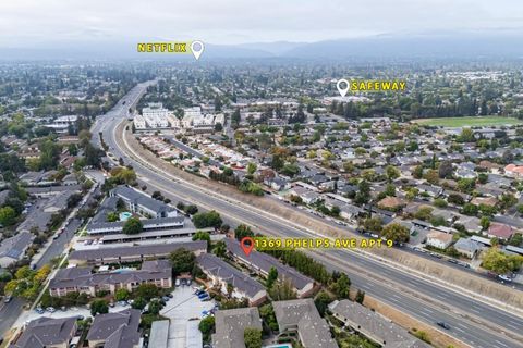 Tiny photo for 1369 Phelps Avenue #9, San Jose, CA 95117 (MLS # ML82035233)