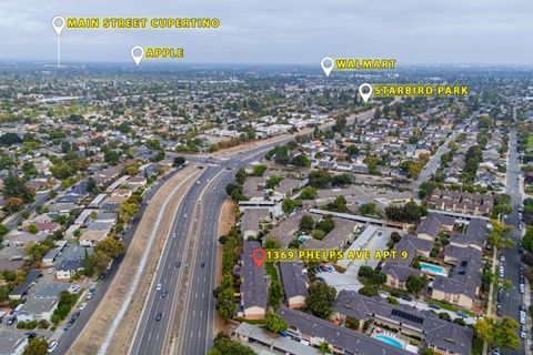 Tiny photo for 1369 Phelps Avenue #9, San Jose, CA 95117 (MLS # ML82035233)