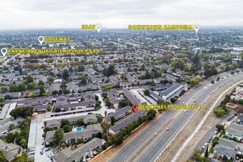 Tiny photo for 1369 Phelps Avenue #9, San Jose, CA 95117 (MLS # ML82035233)