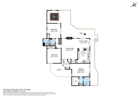 Tiny photo for 301 Upper Road, BOULDER CREEK, CA 95006 (MLS # ML82052590)