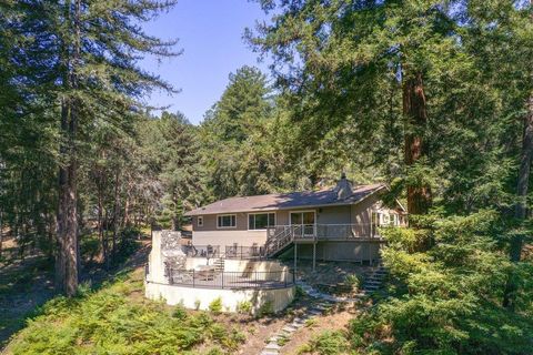 Tiny photo for 505 Thin Edge Road, SANTA CRUZ, CA 95065 (MLS # ML82053774)