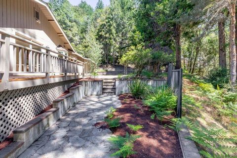 Tiny photo for 505 Thin Edge Road, SANTA CRUZ, CA 95065 (MLS # ML82053774)