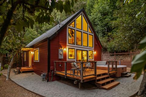 Tiny photo for 6066 Hillside Drive, FELTON, CA 95018 (MLS # ML82053461)