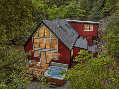 Tiny photo for 6066 Hillside Drive, FELTON, CA 95018 (MLS # ML82053461)