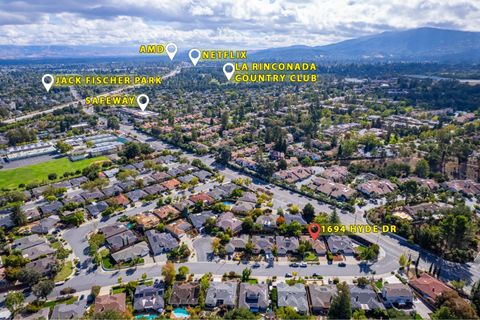 Tiny photo for 1694 Hyde Drive, LOS GATOS, CA 95032 (MLS # ML82023795)
