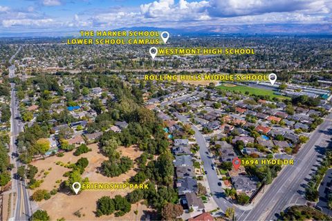 Tiny photo for 1694 Hyde Drive, LOS GATOS, CA 95032 (MLS # ML82023795)