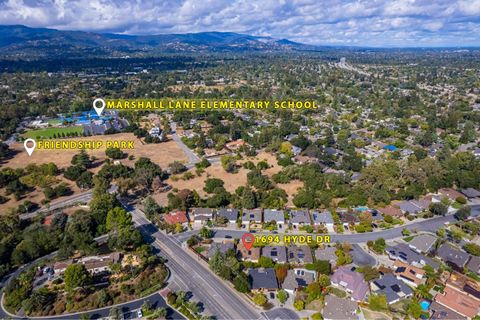 Tiny photo for 1694 Hyde Drive, LOS GATOS, CA 95032 (MLS # ML82023795)