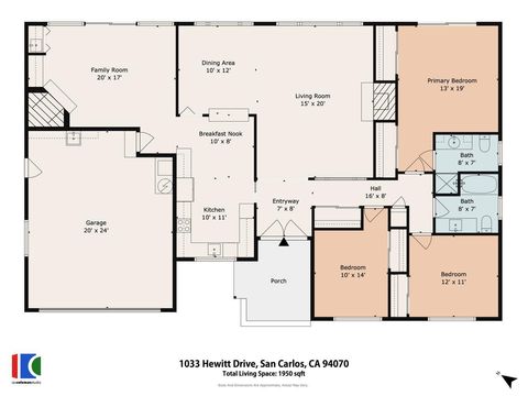 Tiny photo for 1033 Hewitt Drive, SAN CARLOS, CA 94070 (MLS # ML82028852)