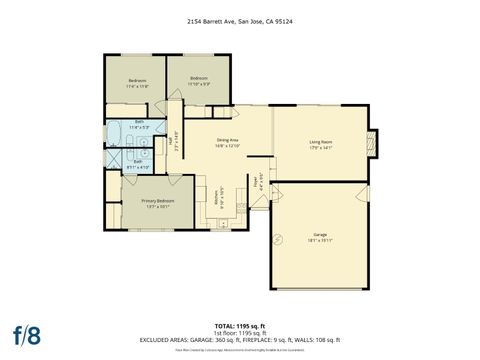 Tiny photo for 2154 Barrett Avenue, SAN JOSE, CA 95124 (MLS # ML82036295)