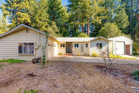 Photo of 215 Moon Drive, BOULDER CREEK, CA 95006 (MLS # ML82036496)