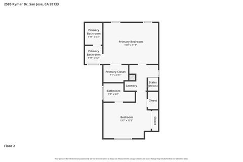 Tiny photo for 2585 Rymar Drive, SAN JOSE, CA 95133 (MLS # ML82053068)