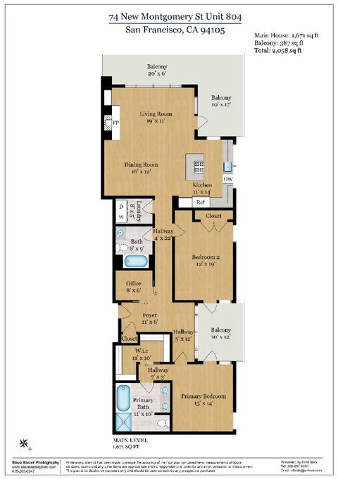 Tiny photo for 74 New Montgomery Street #804, SAN FRANCISCO, CA 94105 (MLS # ML82028108)