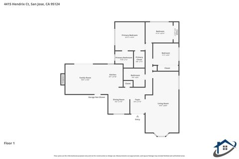 Tiny photo for 4415 Hendrix Court, SAN JOSE, CA 95124 (MLS # ML82046738)