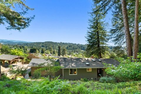 Photo of 100 Camino Sinuoso, SCOTTS VALLEY, CA 95066 (MLS # ML82039625)