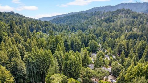 Tiny photo for 14755 Two Bar Road, BOULDER CREEK, CA 95006 (MLS # ML82034626)