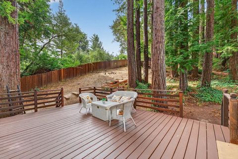 Tiny photo for 14755 Two Bar Road, BOULDER CREEK, CA 95006 (MLS # ML82034626)