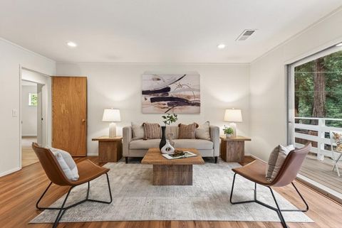 Tiny photo for 14755 Two Bar Road, BOULDER CREEK, CA 95006 (MLS # ML82034626)