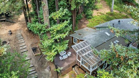 Tiny photo for 14755 Two Bar Road, BOULDER CREEK, CA 95006 (MLS # ML82034626)