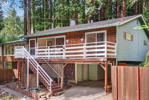 Tiny photo for 14755 Two Bar Road, BOULDER CREEK, CA 95006 (MLS # ML82034626)